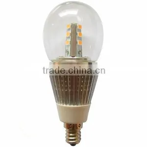 Modern E17 E27 E14 B15 Led Round Bulb Light Cool White, Led Smd Candle Light Bulb thumbnail-4