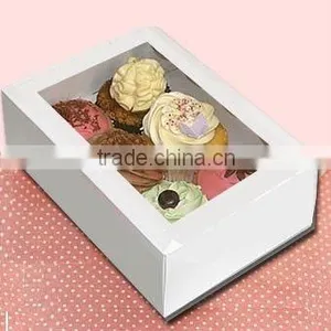 6 Cupcakes Window Cupcake Box thumbnail-1