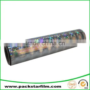 Supplier Wholesale Metallized Bopp Film With Stripe Effect thumbnail-3