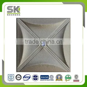 Exquisite Embossing 3D Leather Interior Wall Paneling thumbnail-3