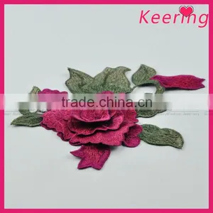 Handmade Flower Applique Embroidery Pattern for Wedding Dress Decoration Quality Choice thumbnail-4