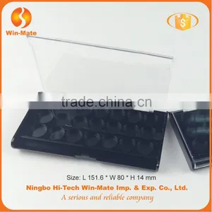 WMC-MX2015 Empty Big Capacity Transparent Cap Rectangle Cosmetic Eyeshadow Box thumbnail-3