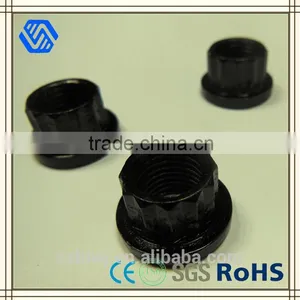M2-M5 High Strength Black 12 Point Flange Nut thumbnail-3