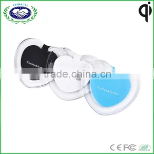Clear Love Charger qi Wireless Charger for Universal Smart Phone thumbnail-1
