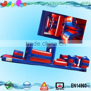 38ft Long Inflatable Extreme Challenge Obstacle Course for Kids Supplier's Choice thumbnail-1