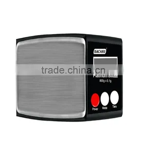 Mini Black Digital Pocket Kitchen Scale Tea Leaf Pocket Scale Electronic Weighing Scale thumbnail-1