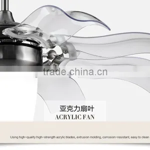 Modern Fan Light With Iron Indoor thumbnail-5