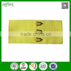 New Premium Waffle Weave Promotional Beautiful Embroidered Yellow Tea Towels thumbnail-1