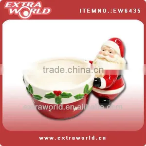Christmas Ceramic Santa Jar thumbnail-1