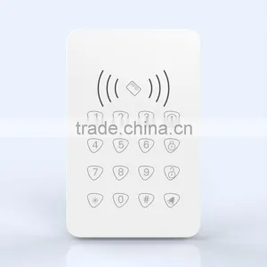 SMS Alert Wireless 4X4 Numeric RFID Keypad With Low Battery Notification thumbnail-1