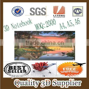 Guangzhou Lifeng Hot Selling!Chocolate Mini PVC 3D Notebook thumbnail-1
