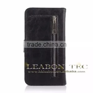 Best Selling Hot Chinese Products Detachable Wallet and Phone Case Mobile Phone Leather Case for S6 Edge Case thumbnail-2