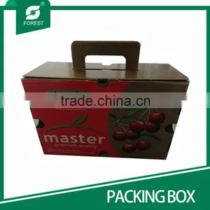 LUXURY CHERRY GIFT CARDBOARD PACKING CARRIER thumbnail-3
