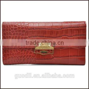 Crocodile Leather Wallet For Ladies thumbnail-1