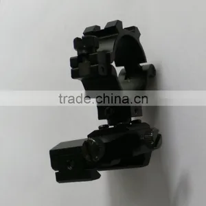 Aluminum Mounting Bracket for Gun With Hardcoat Black Anodized in Adjustable Versatile Direction thumbnail-1