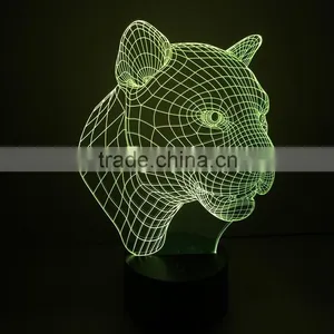 Color Change 3D Leopard LED Light thumbnail-3