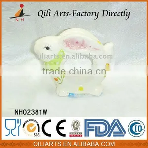 Ceramic Easter Rabbit Napkin Holder thumbnail-1