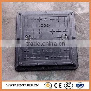 Fiber Glass Manhole Cover,FRP Rain Grating,frp Round Manhole Cover thumbnail-4