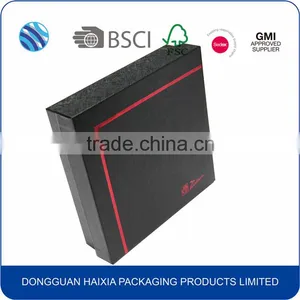 High Quality Competitive Price Custom Black Paper Gift Pen Box thumbnail-5