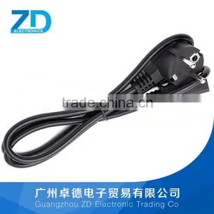 Small Euro Double-end Power Cord thumbnail-1
