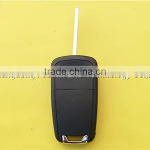Keyless Entry Flip Remote Key Chevrolet 4+1 Buttons HU100 Blade thumbnail-3