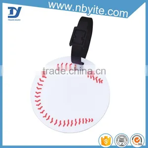 Hot Sale Round Shape id Card Holder Basketball Luggage Tag thumbnail-5