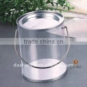 Round Pvc Metal Tin Pail Bucket thumbnail-1