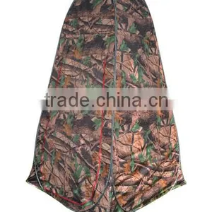 POP UP Tent Outdoor Toilet Watching Bird Tent Fishing Camouflage Beach Tent Leaves Camouflage thumbnail-1