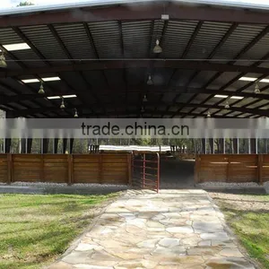 Prefab Shed With Iron Frame PU / EPS Panel Roof thumbnail-1