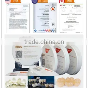 FDA Approved Zirconia Block With CE Certificate thumbnail-2