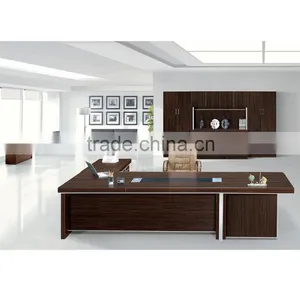 Wooden Luxury Executive Office Desk Modern Design thumbnail-1