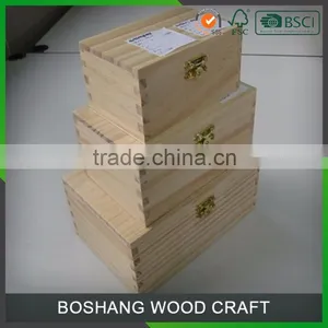 Boshang Custom Factory Wood Present Box thumbnail-1