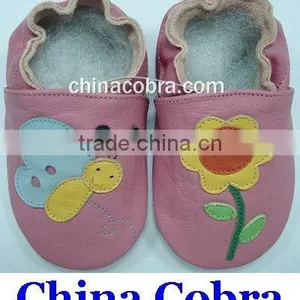 100% Genuine Leather Soft Sole Baby Shoes (hot Design ) thumbnail-3