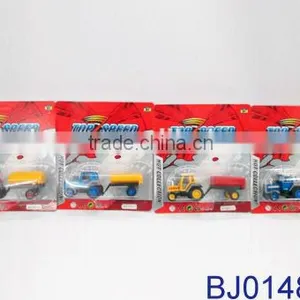 12pcs Metal Pull Back Truck Mini Die Cast Farmer Truck Toy thumbnail-6