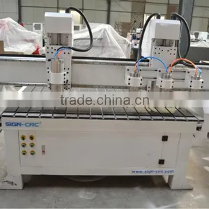 1300x2500mm Large Size Multi-head CNC Engraver 4 Spindle Engraving Cutting Machine for Sale thumbnail-3