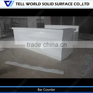 High-end Reception Desk/hotel Reception Desk/long Straight Front Desk thumbnail-3