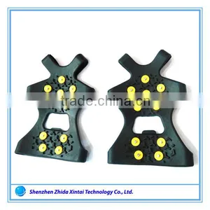 Ice Crampons Cleats Snow Grabbers Silicone Rubber Anti-slip Shoe Covers Overshoes thumbnail-6