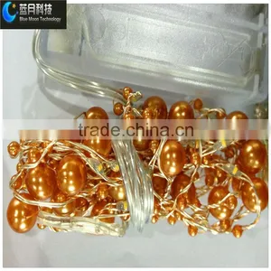 Battery Operated Mini Led String Lights With Bead for Wedding,party,christmas Day thumbnail-1