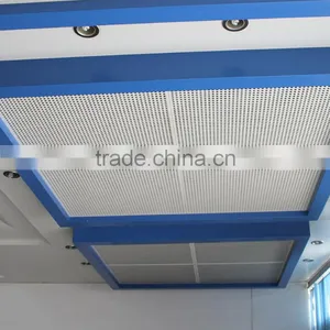 Perforated Suspended Metal Ceiling Tiles Aluminum False Ceiling Lay In Ceiling thumbnail-6