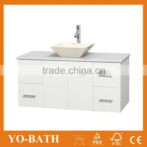 White/black Laundry Bathroom Cabinet thumbnail-1
