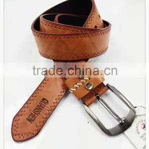 Good Quality Sew PU Belt Hot Sale 2015 thumbnail-1