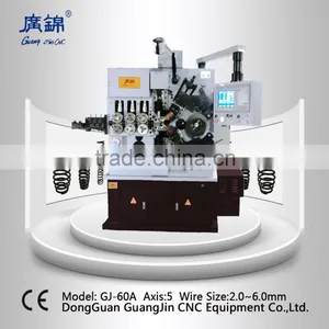 GJ-60A Dongguan High Speed CNC Compression Spring Machine thumbnail-1