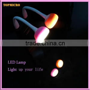 2016 Newest Exquisite Mushroom ID Design MINI Smart USB Led Lamp Data Cable thumbnail-3