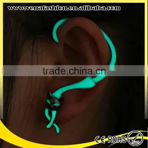 Newest Punk Glow in the Dark Earring Factory China thumbnail-1
