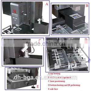 Dinghua DH-A4 Computer Printer Reballing Machine Auto Bga Rework Station With Optical Alignment System and Laser Positioning Quality Choice thumbnail-6
