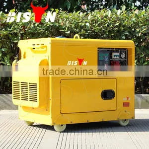 BISON(CHINA) Price King Max Diesel Generator 6kva Home Use Type Generator thumbnail-1