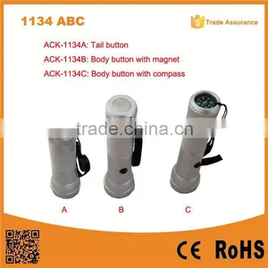 ACK-1134ABC Cheapest Series 1W Bulb LED Light Aluminum Hunting Search Light thumbnail-1