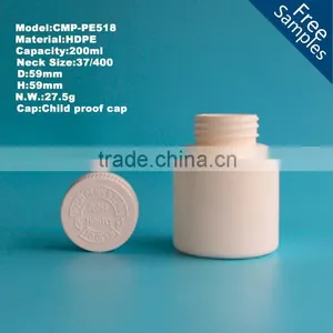 High Quality Factory Sale Round Pill Bottle With Child Proof Cap thumbnail-1