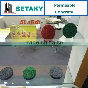 Colorful Pervious Concrete for Golf Course thumbnail-2