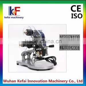 Manual Color Ribbon Coding Machine / Hot Stamp Tape Pad Date Printing Machine thumbnail-1